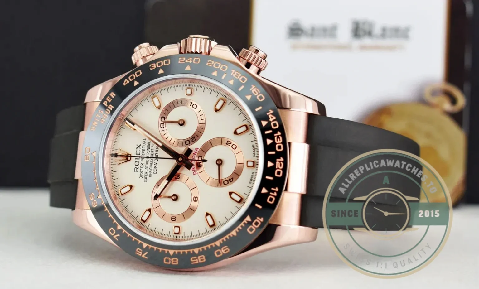 Replica Rolex Super Universe Chronograph Daytona 116515 White Dial - Budget Luxury Replica Watch