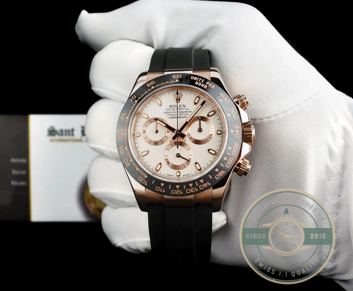 Replica Rolex Super Universe Chronograph Daytona 116515 White Dial - Affordable Super Clone Watch