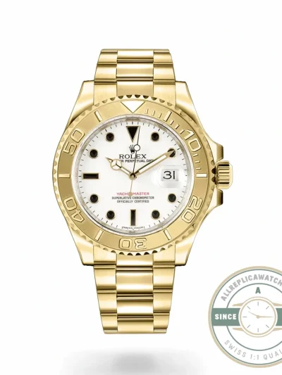 Replica Rolex Yacht-Master 40mm Dial White 16628 - Factory Super Clone Watch