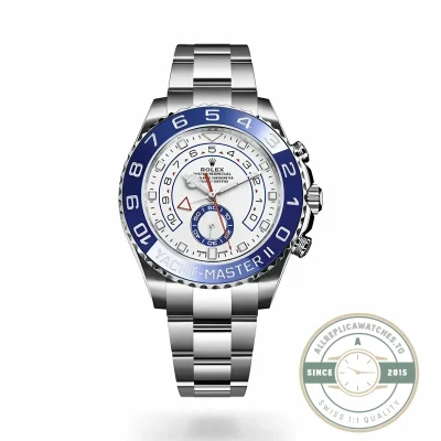 Replica Rolex Yacht-Master 44mm Dial White 116680 - Affordable Luxury Replica Timepiece