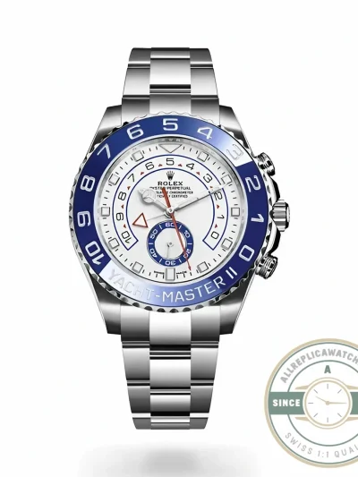 Replica Rolex Yacht-Master 44mm Dial White 116680 - Affordable Luxury Replica Timepiece