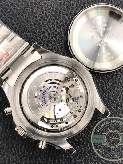 Replica Rolex Yacht-Master 44mm Dial White 116680 - Swiss Movement Replica Watch