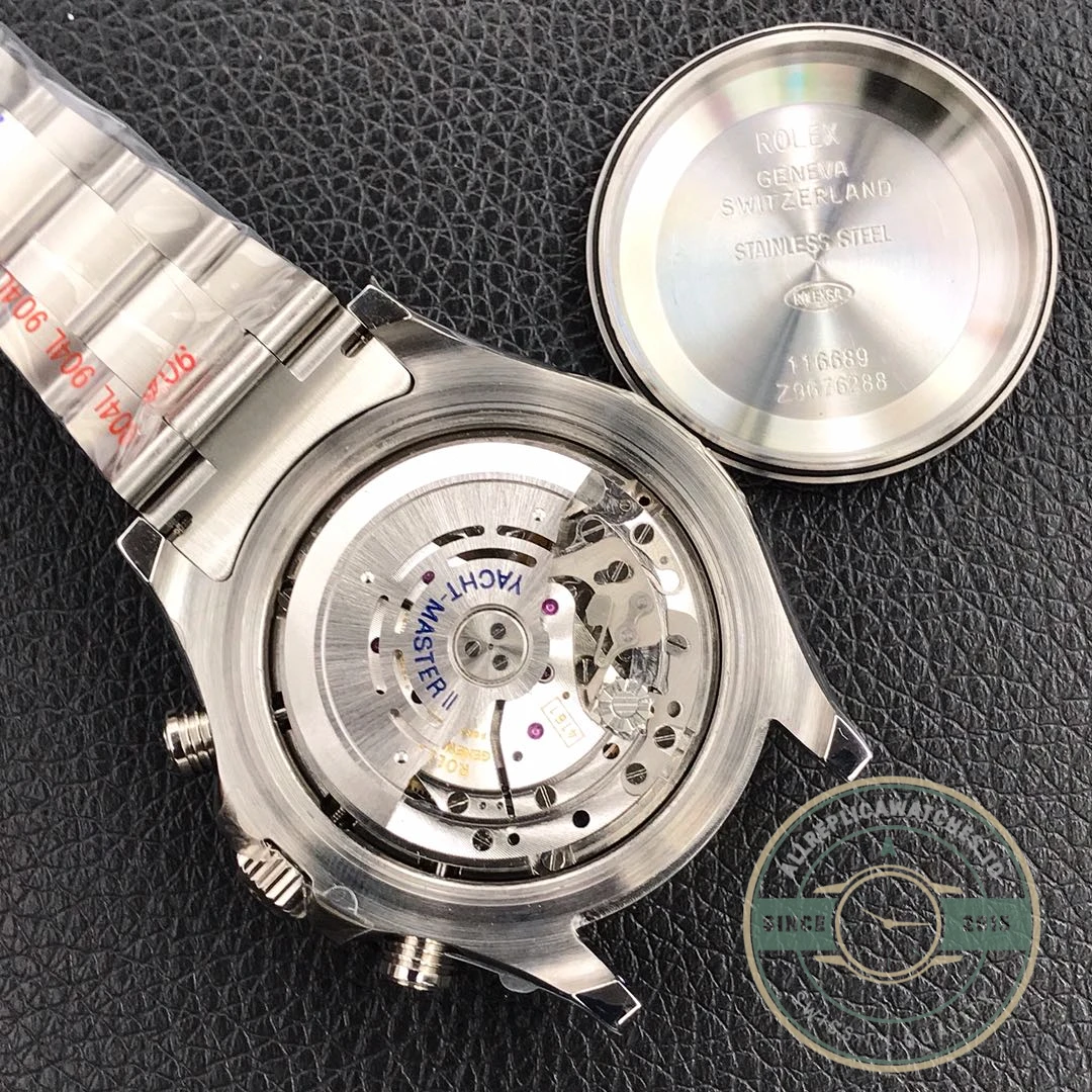 Replica Rolex Yacht-Master 44mm Dial White 116680 - Swiss Movement Replica Watch