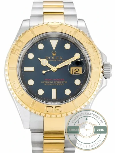 Replica Rolex Yacht-Master Dial Blue 40mm 16623 - Swiss Movement Replica Watch