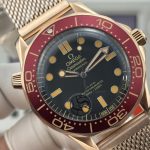 Replica Omega Seamaster Diver 300M in titanium, built to the 300-metre water resistance rating