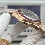 Superclone Seamaster in titanium, noticeably lighter on the wrist than the steel version