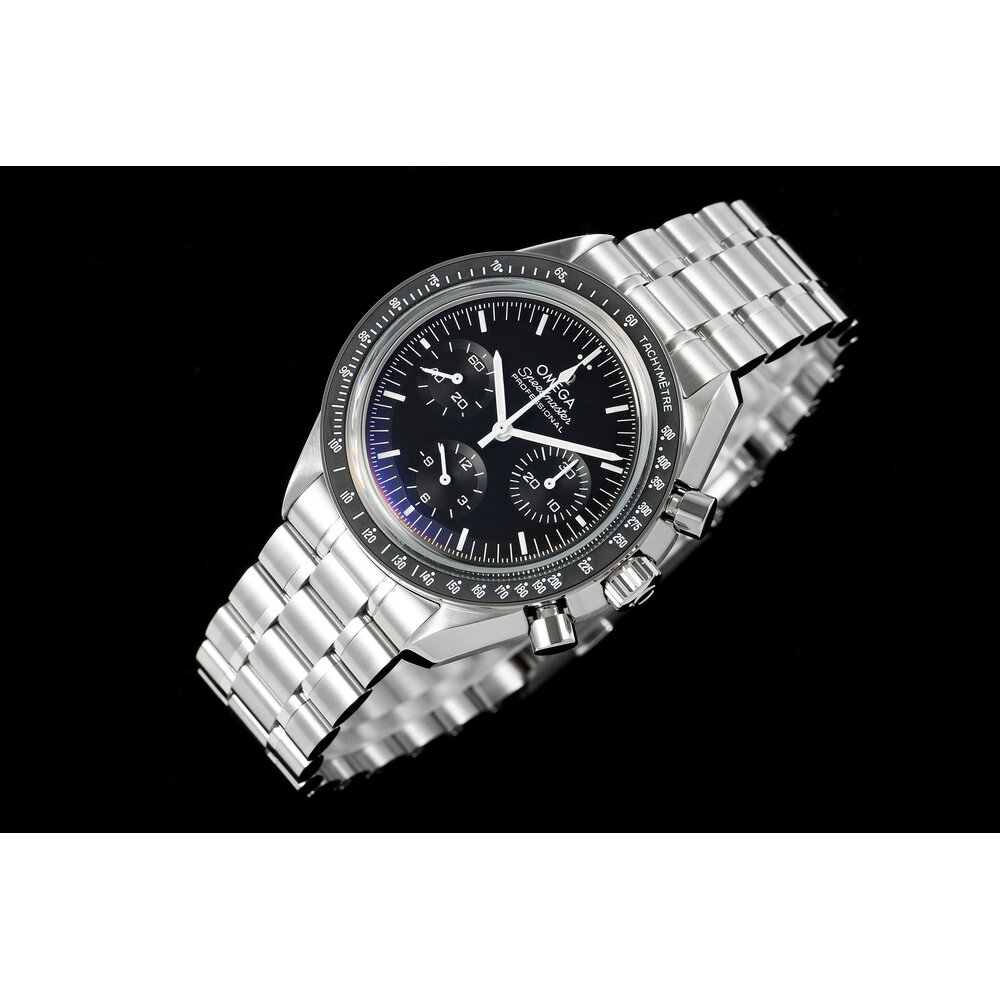 Replica Omega Speedmaster Co-Axial Chronograph 44.5mm, stainless steel with folding clasp bracelet