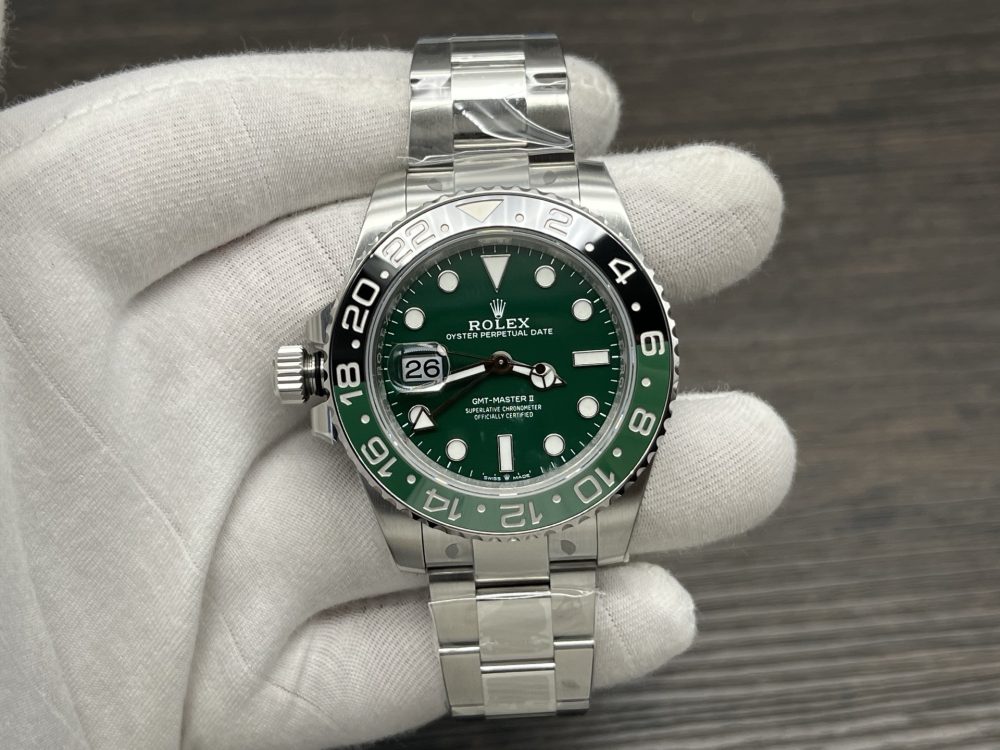 Replica Rolex GMT-Master II Oyster Absinthe 40mm 126729VTNR