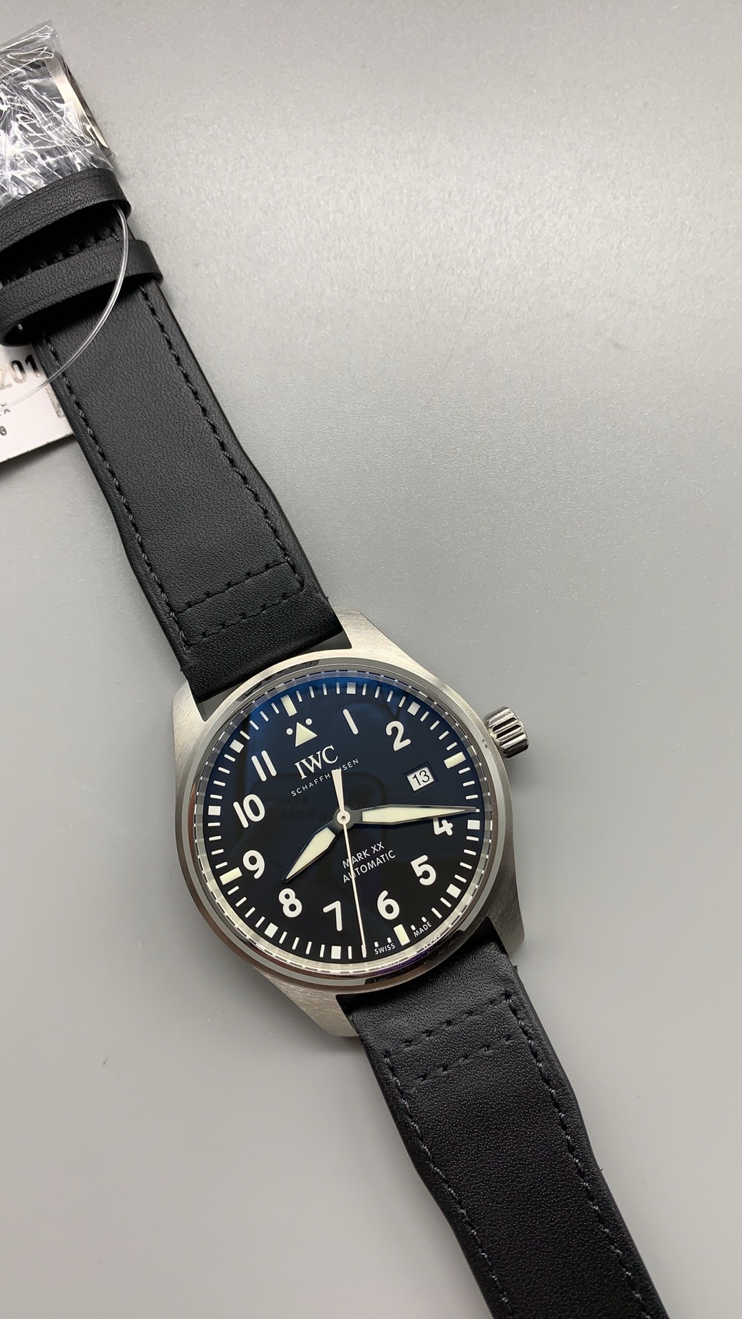 Narrow bezel border leaving maximum dial area on this 40mm Mark XX clone