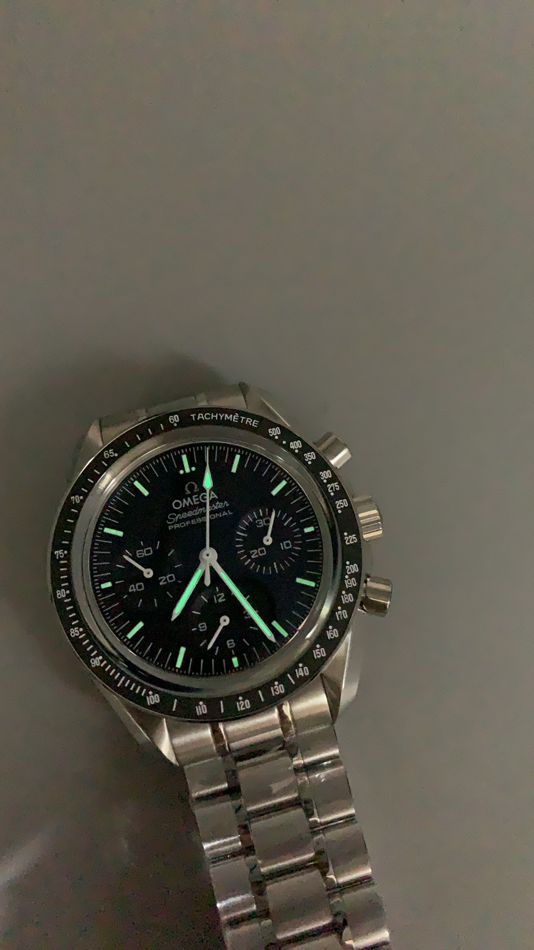 Superclone Omega Speedmaster Co-Axial Chronograph 44.5mm, sapphire with anti-reflective coating crystal — frame 15