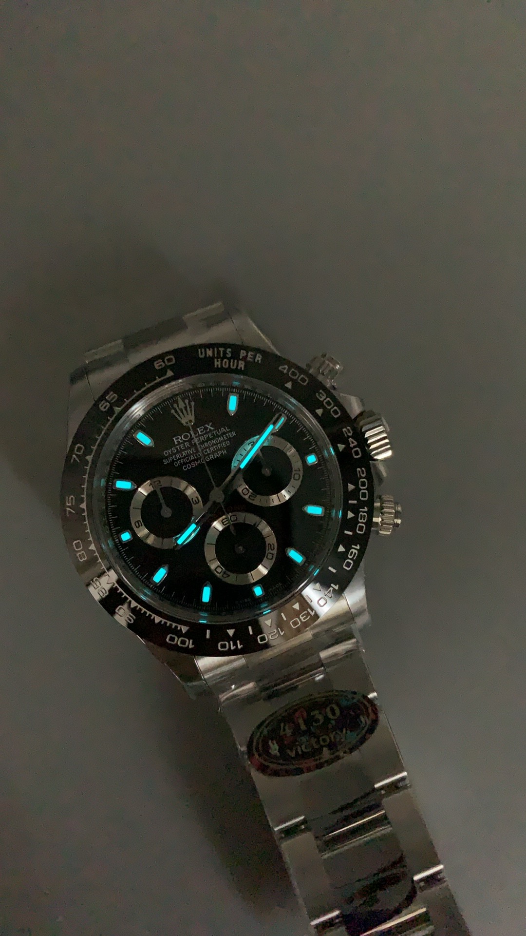 Super Clone Rolex Black Ceramic Daytona 126500 Black Dial - Image 11