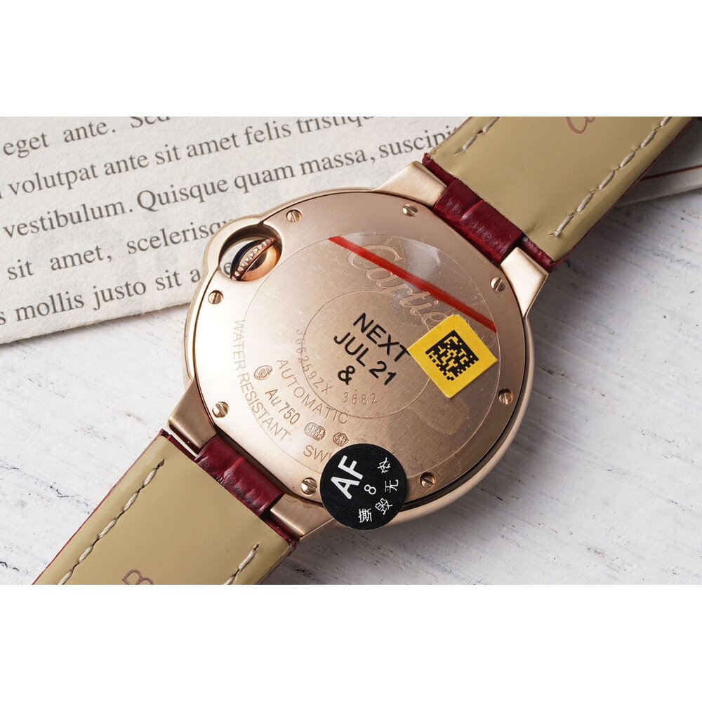 PVD gold bonded to steel, polished across both the bezel and the case