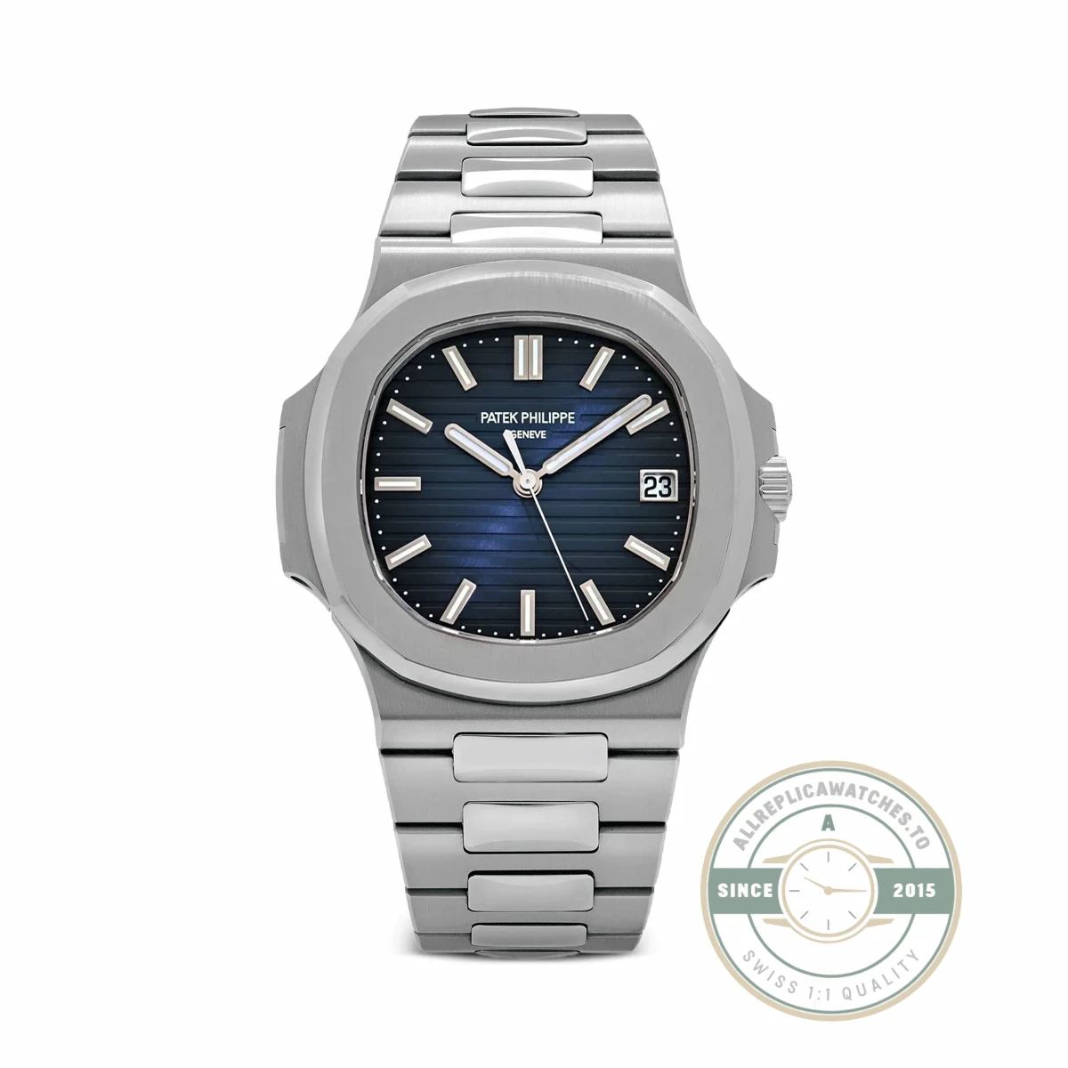 Replica Nautilus 5711/1A-010 Patek Philippe 40 mm, Stainless Steel, Dark Blue Dial