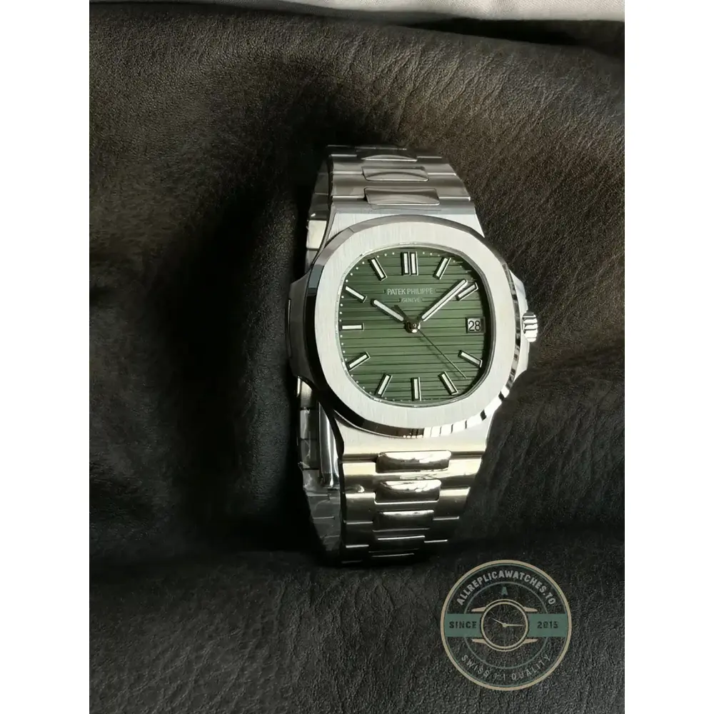 Replica Nautilus 5711/1A 40 mm, Stainless Steel Green Dial