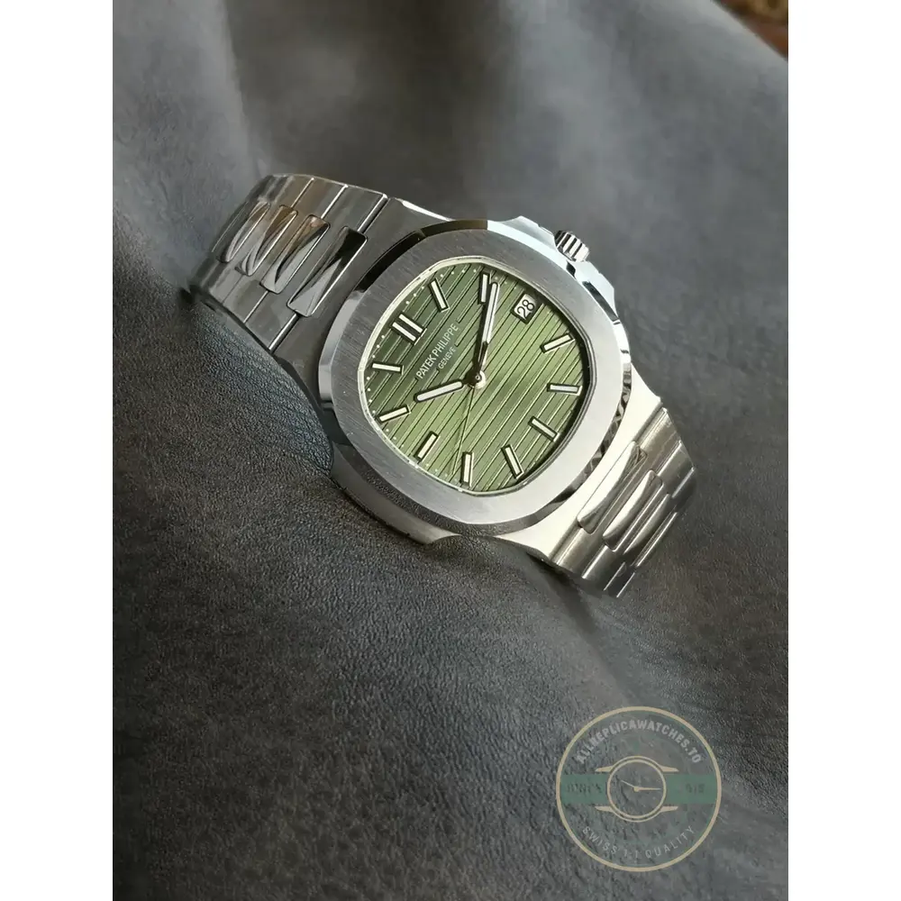 Replica Nautilus 5711/1A 40 mm, Stainless Steel Green Dial
