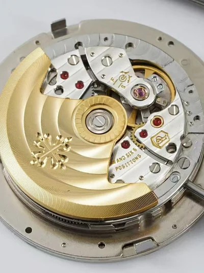 Replica Nautilus 5726/1A-014 Patek Philippe Annual Calendar, Moon phases 40.5 mm, Steel, Dark Dial