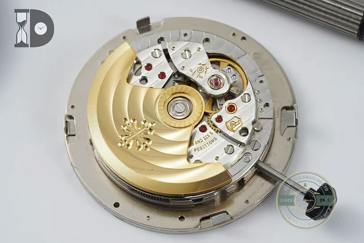 Replica Nautilus 5726/1A-014 Patek Philippe Annual Calendar, Moon phases 40.5 mm, Steel, Dark Dial
