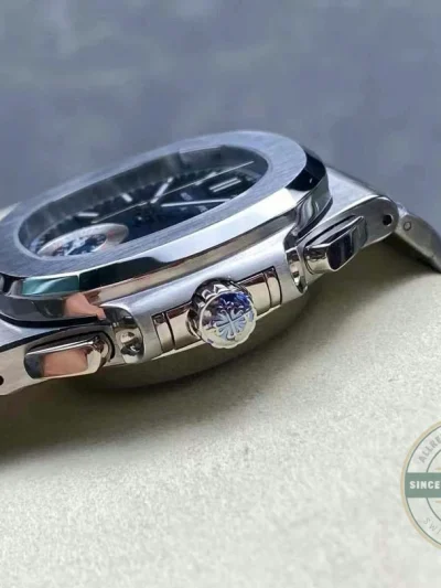 Replica Nautilus 5980/1A-015 Patek Philippe 40 mm, Stainless Steel, Dark Blue Dial