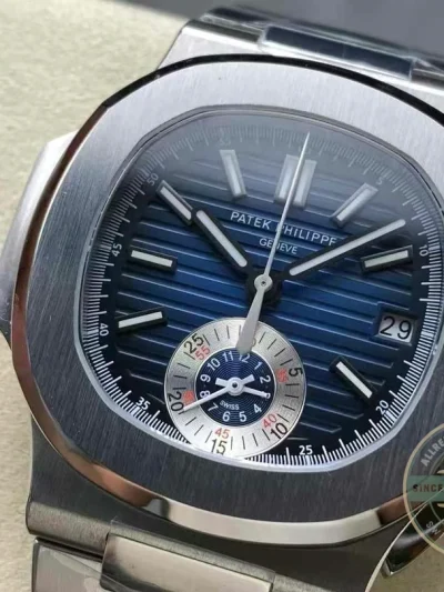 Replica Nautilus 5980/1A-015 Patek Philippe 40 mm, Stainless Steel, Dark Blue Dial