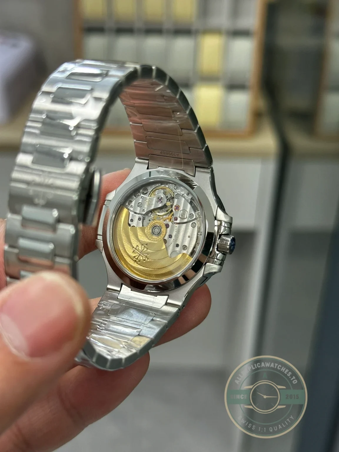 Replica Nautilus 7118/1A-011 Patek Philippe “Ladies Automatic” 35.2 mm, Steel