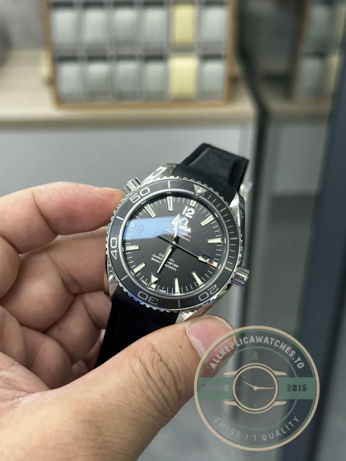 Omega Seamaster Black Dial 232.32.46.21.01.003 - Affordable Super Clone Watch