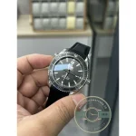 Steel bracelet and diver's extension clasp, replica Omega Planet Ocean 600M at 46mm