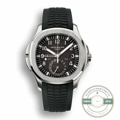 Replica Aquanaut 5164A-001 Patek Philippe Travel Time 40.8 mm, Steel, 5164A - Top-Tier Swiss Replica Watch