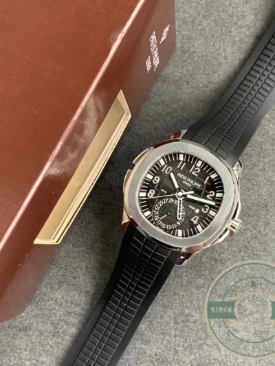 Replica Aquanaut 5164A-001 Patek Philippe Travel Time 40.8 mm, Steel, 5164A - Top-Tier Swiss Replica Watch