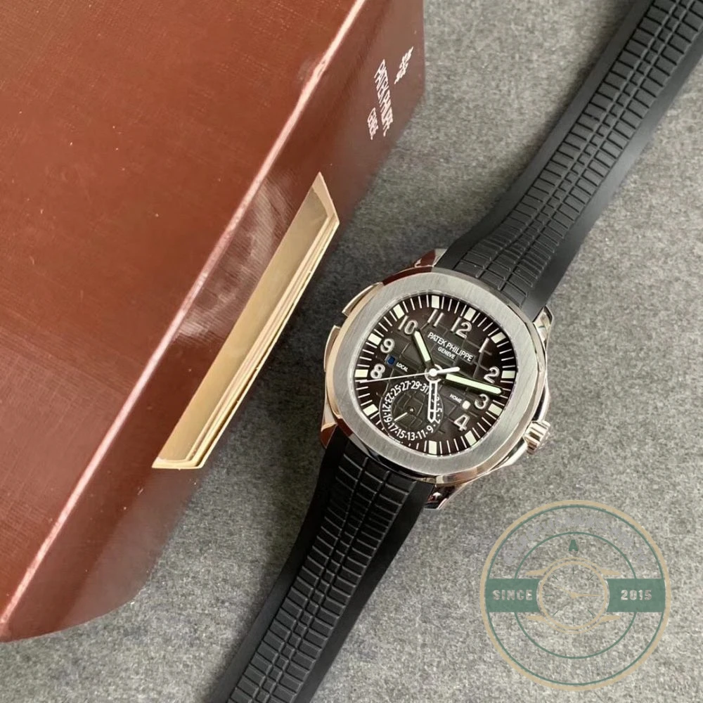 Replica Aquanaut 5164A-001 Patek Philippe Travel Time 40.8 mm, Steel, 5164A - Top-Tier Swiss Replica Watch