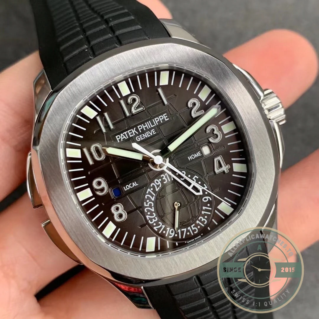 Replica Aquanaut 5164A-001 Patek Philippe Travel Time 40.8 mm, Steel, 5164A - High-Grade Replica Watch