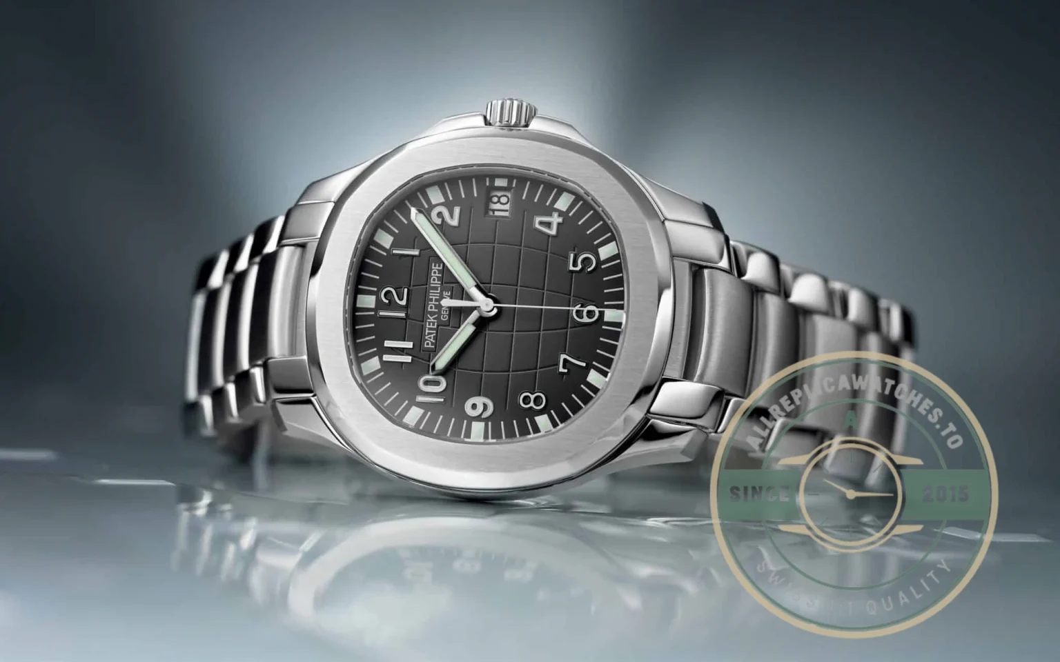 Replica Aquanaut 5167/1A-001 Patek Philippe Date, Sweep seconds 40.8 mm, Stainless steel - Top-Tier Swiss Replica Watch
