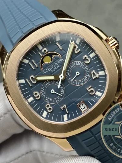 Replica Aquanaut 5261R-001 Patek Philippe Luce Annual Calendar 39.9 mm, Rose gold - High-Grade Replica Watch