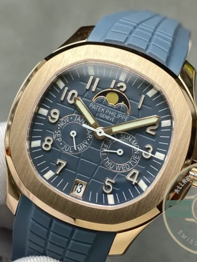 Replica Aquanaut 5261R-001 Patek Philippe Luce Annual Calendar 39.9 mm, Rose gold - High-Grade Replica Watch