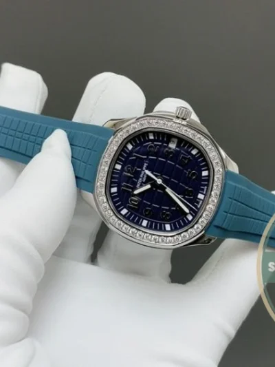 Replica Aquanaut 5267/200A-011 Patek Philippe Luce 38.8 mm, Steel, Dark Blue Dial - Swiss Movement Replica Watch