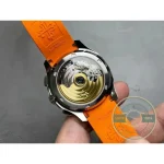 Replica Aquanaut 5968A-001 Patek Philippe Chronograph 42.2 mm, Steel, 5968A-001 Orange Strap - Affordable Luxury Replica Timepiece
