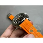Replica Aquanaut 5968A-001 Patek Philippe Chronograph 42.2 mm, Steel, 5968A-001 Orange Strap - Best Quality Replica Watch