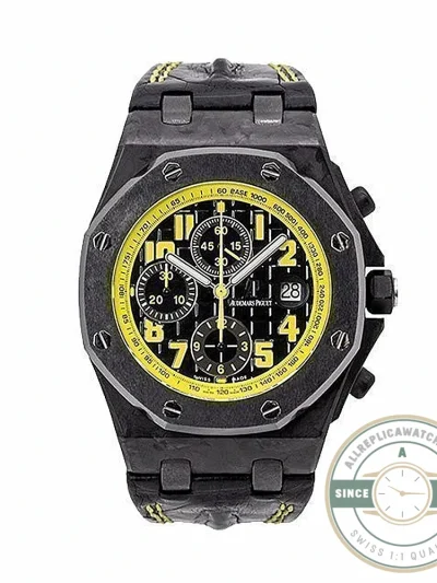 Replica Audemars Piguet Royal Oak Offshore Yellow Dial 44mm 26176FO.OO.D101CR.02 - 1:1 Swiss Replica Watch
