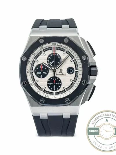 Replica Audemars Piguet Royal Oak Offshore White Black Dial 44mm 26400SO.OO.A002CA.01 - Swiss-Made Clone Watch