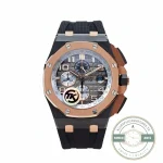Audemars Piguet Royal Oak Offshore Chronograph 26405NR replica, grey dial – front view