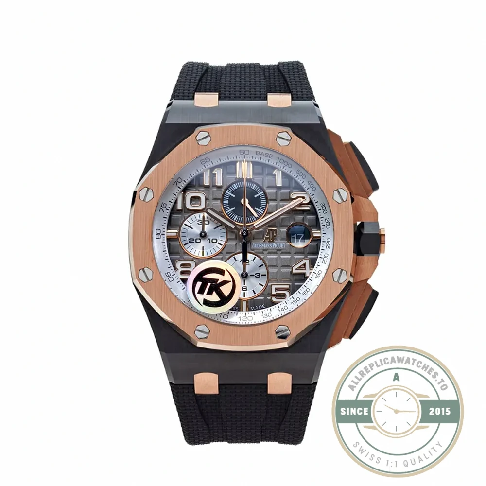 Replica Audemars Piguet Royal Oak Offshore Grey Dial 44mm 26401RO.OO.A002CA.01 - High-Grade Replica Watch