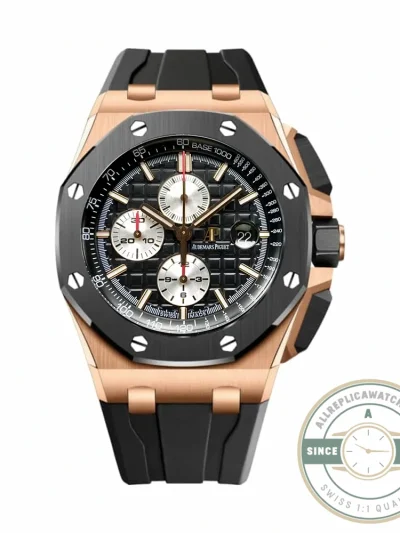 Replica Audemars Piguet Royal Oak Offshore Black Tapisserie Dial 44mm 26401RO.OO.A002CA - Swiss-Made Clone Watch