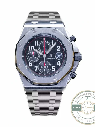 Replica Audemars Piguet Royal Oak Offshore Black sub Dial 44mm 26470ST.OO.A101CR - Affordable Luxury Replica Timepiece