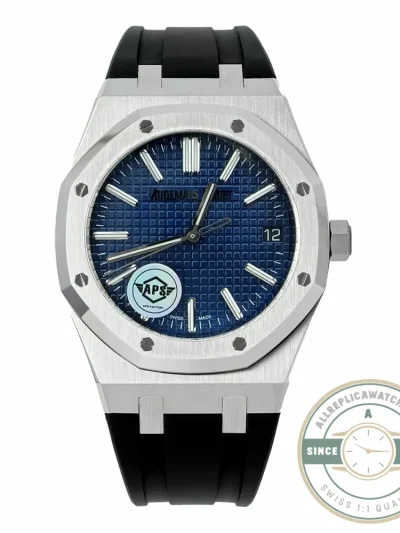 Superclone Audemars Piguet Royal Oak Blue Dial, Rubber 15500ST.OO.1220ST.04 41mm - Budget Luxury Replica Watch