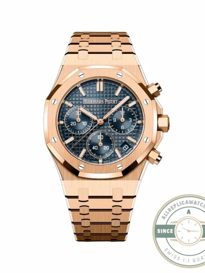 Replica Audemars Piguet Royal Oak Blue Dial 26240OR.OO.1320OR.05 - Budget Luxury Replica Watch