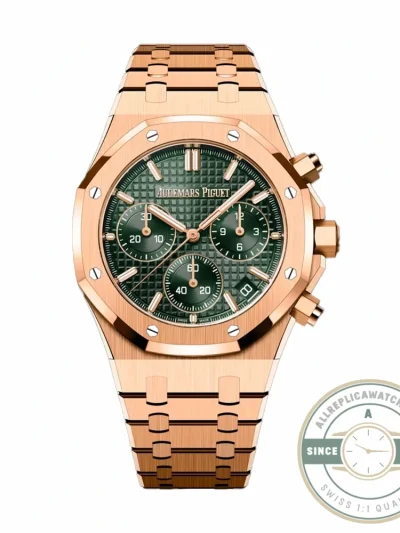 Replica Audemars Piguet Royal Oak Green Dial 26240OR.OO.1320OR.08 - Top-Tier Swiss Replica Watch
