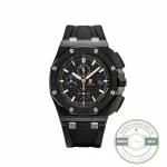 Audemars Piguet Royal Oak Offshore Chronograph 26405CE replica, black dial – front view