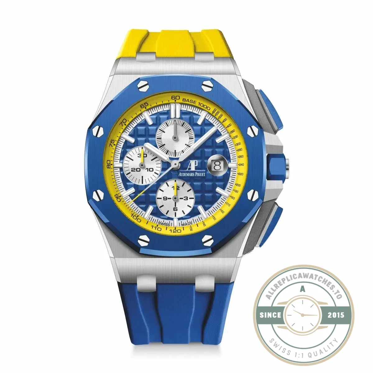 Replica Audemars Piguet Royal Oak Offshore Blue Dial 44mm 26400SO.OO.A057CA.01 - Budget Luxury Replica Watch