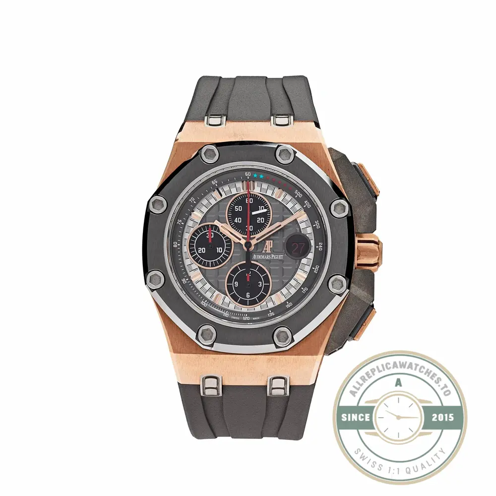 Replica Audemars Piguet Royal Oak Offshore Grey Mega Dial 44mm 26568OM.OO.A004CA.01 - Top-Tier Swiss Replica Watch