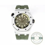 Replica Audemars Piguet Royal Oak Offshore Khaki Green Dial 42mm 15720ST.OO.A052CA.01 - Premium Super Clone Watch