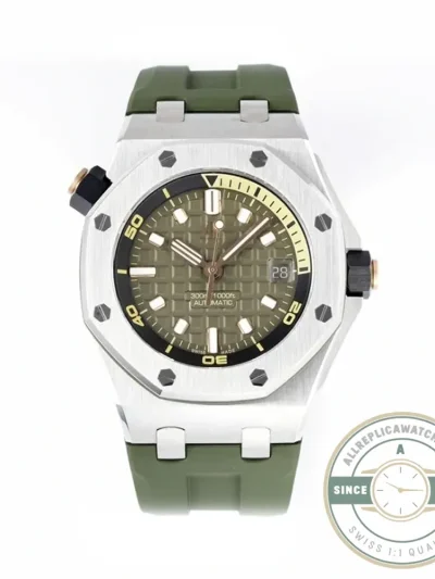 Replica Audemars Piguet Royal Oak Offshore Khaki Green Dial 42mm 15720ST.OO.A052CA.01 - Premium Super Clone Watch
